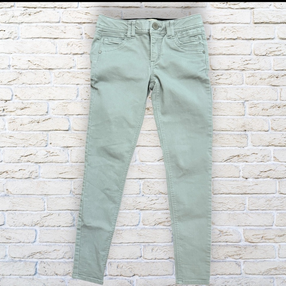 Democracy Skinny "Ab" Technology Women's size 2 Greyish Tan Denim Jeans